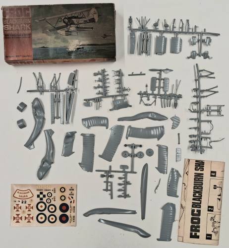 KINGKIT MODEL SCRAPYARD 1/72 FROG F179 BLACKBURN SHARK MK.II  SPARES   REPAIRS 