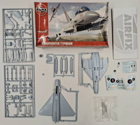 KINGKIT MODEL SCRAPYARD 1/72 AIRFIX 50098 EUROFIGHTER TYPHOON  NO PAINT/ACCESSORIES 
