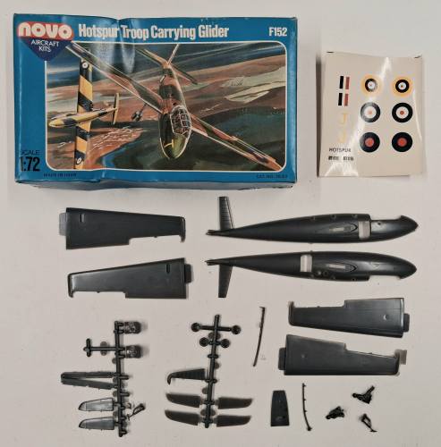 KINGKIT MODEL SCRAPYARD 1/72 NOVO F152 GENERAL AIRCRAFT HOTSPUR II  STARTED 