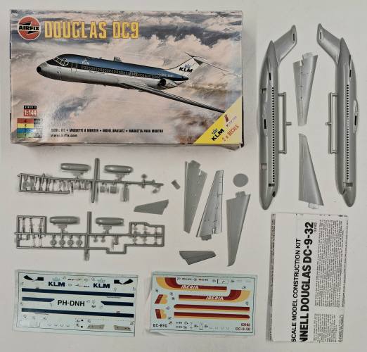 KINGKIT MODEL SCRAPYARD 1/144 AIRFIX 03182 DOUGLAS DC9  INCOMPLETE 