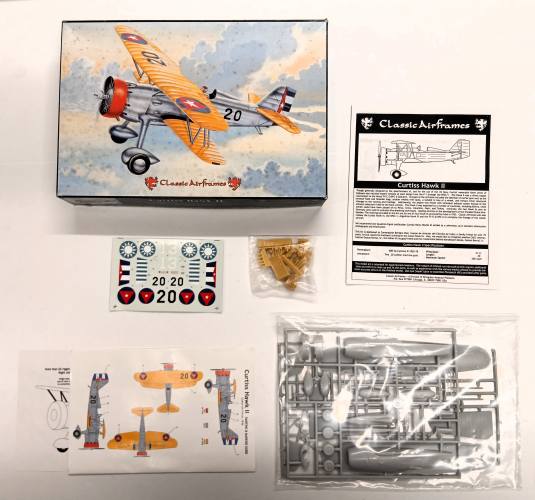 KINGKIT MODEL SCRAPYARD 1/48 CLASSIC AIRFRAMES 431 CURTISS HAWK II  NO CANOPY 
