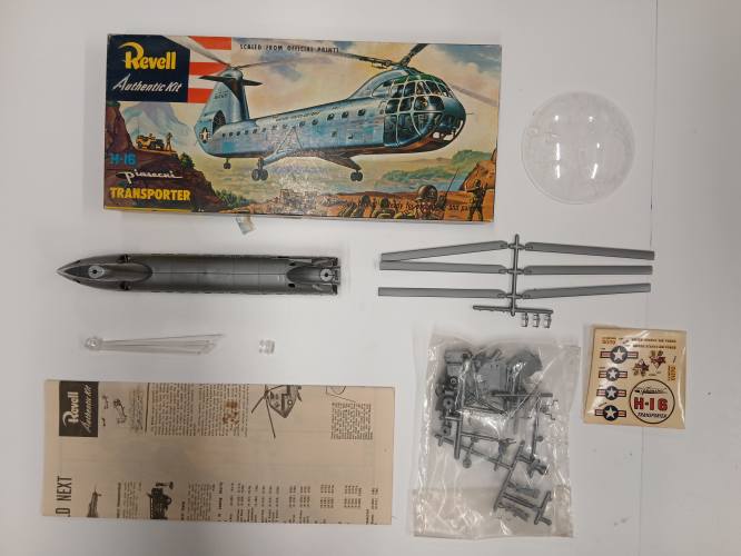 KINGKIT MODEL SCRAPYARD  REVELL H223 H-16 TRANSPORTER  DESPRUED 