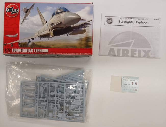 KINGKIT MODEL SCRAPYARD 1/72 AIRFIX 50098 EUROFIGHTER TYPHOON  NO PAINTS 