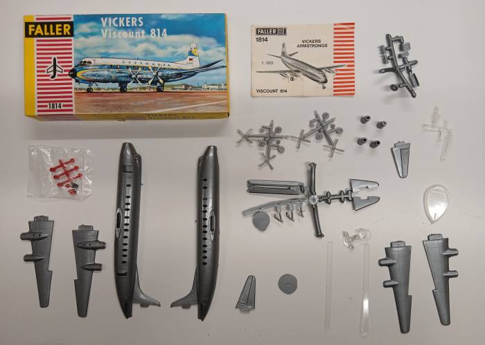 KINGKIT MODEL SCRAPYARD 1/100 FALLER 1814 VISCOUNT 814  NO DECALS 
