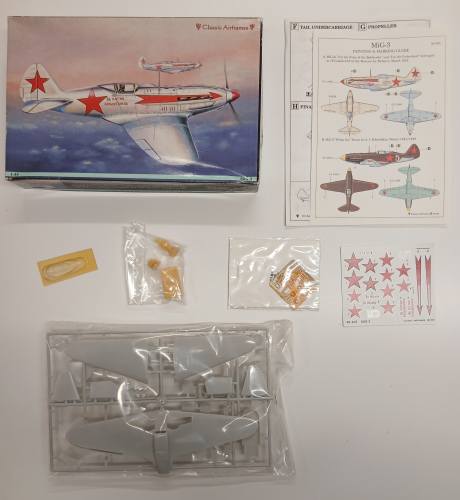 KINGKIT MODEL SCRAPYARD 1/48 CLASSIC AIRFRAMES 405 MIKOYAN GUREVICH MIG-3  NO CANOPY 