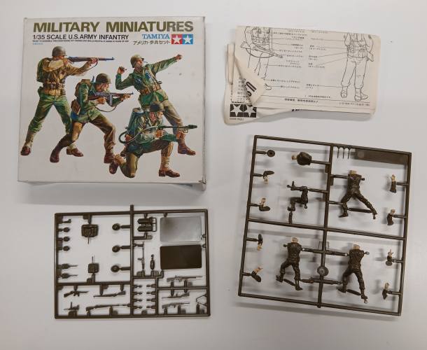 KINGKIT MODEL SCRAPYARD 1/35 TAMIYA 35013 MILITARY MINIATURES  STARTED 
