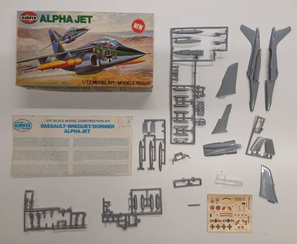 KINGKIT MODEL SCRAPYARD 1/72 AIRFIX  03035 ALPHA JET  STARTED 
