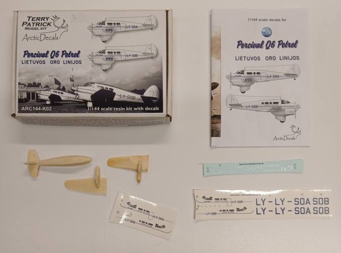 KINGKIT MODEL SCRAPYARD 1/144 TERRY PATRICK PERCIVAL Q PETREL  STARTED 