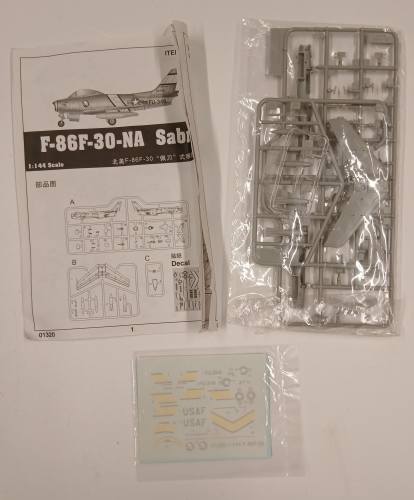 KINGKIT MODEL SCRAPYARD 1/144 TRUMPETER 01320 F-86F-30-NA  NO BOX 