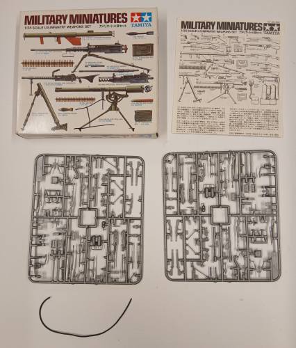KINGKIT MODEL SCRAPYARD 1/35 TAMIYA 3621 US INFANTRY WEAPONS SET  INCOMPLETE 