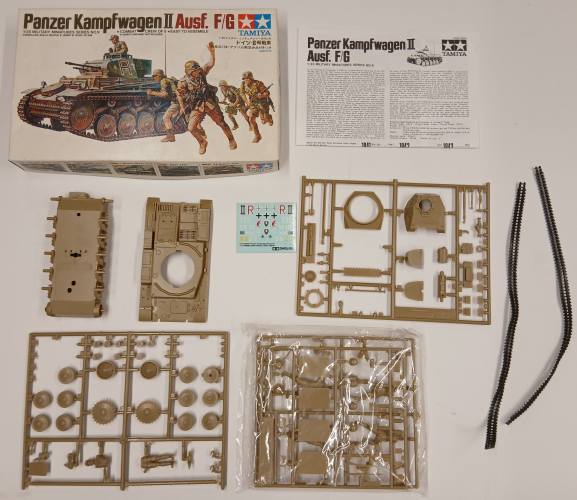 KINGKIT MODEL SCRAPYARD 1/35 TAMIYA 35009 PANZERKAMPFWAGEN II AUSF  STARTED 