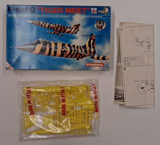 KINGKIT MODEL SCRAPYARD 1/72 ESCI 9013 F-104G TIGER MEET  NO DECALS 