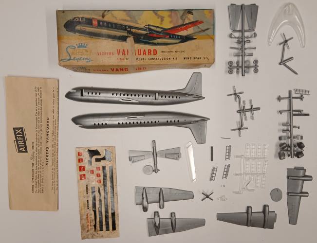 KINGKIT MODEL SCRAPYARD 1/144 AIRFIX SK501 VICKERS VANGUARD  DAMAGED DECALS 