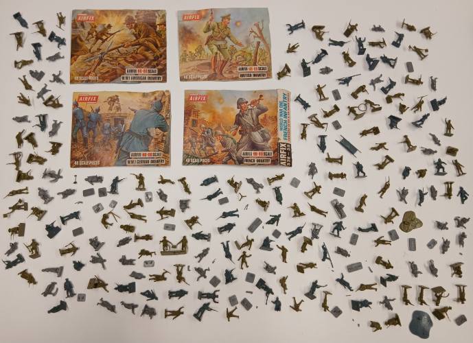 KINGKIT MODEL SCRAPYARD  AIRFIX HO/OO ASSORTED FIGURES