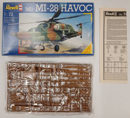 KINGKIT MODEL SCRAPYARD 1/72 REVELL 4489 MIL MI-28 HAVOC  NO DECALS 