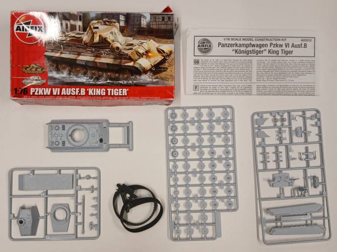 KINGKIT MODEL SCRAPYARD 1/76 AIRFIX 03310 PZKW VI AUSF.B KING TIGER  NO DECALS 