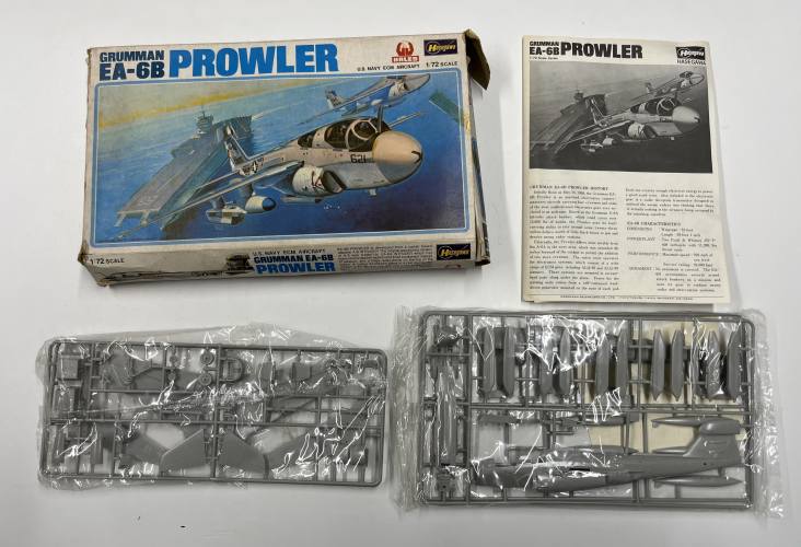 KINGKIT MODEL SCRAPYARD 1/72 HASEGAWA JS-137 GRUMMAN EA-6B PROWLER  NO CLEAR PARTS 