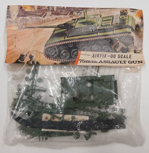 KINGKIT MODEL SCRAPYARD  AIRFIX A6V 75MM ASSAULT GUN  INCOMPLETE 
