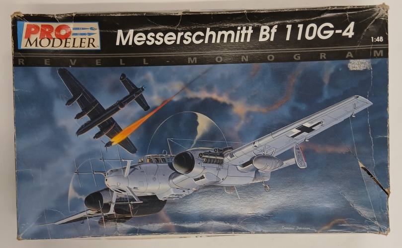 KINGKIT MODEL SCRAPYARD 1/48 MONOGRAM 5933 MESSERSCHMITT BF 110G-4  MISSING CLEAR PART 