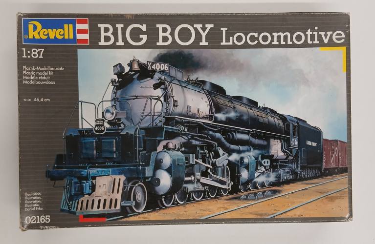 KINGKIT MODEL SCRAPYARD 1/87 REVELL 02165 BIG BOY LOCOMOTIVE  BROKEN PARTS 
