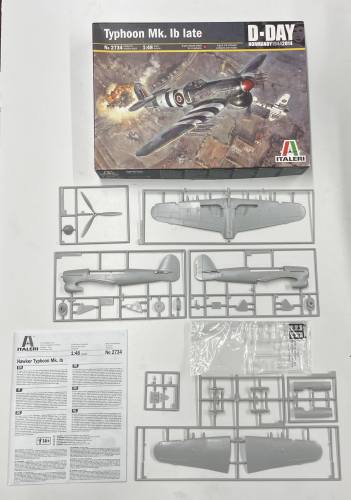 KINGKIT MODEL SCRAPYARD 1/48 ITALERI 2734 TYPHOON MK.IB LATE  NO DECALS 