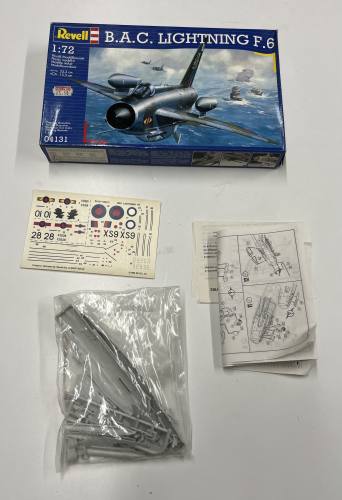 KINGKIT MODEL SCRAPYARD 1/72 REVELL 04131 BAC LIGHTNING F.6  DESPRUED 