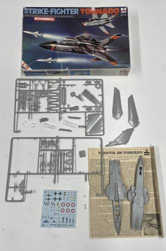 KINGKIT MODEL SCRAPYARD 1/72 ESCI 9002 STRIKE FIGHTER TORNADO  STARTED 