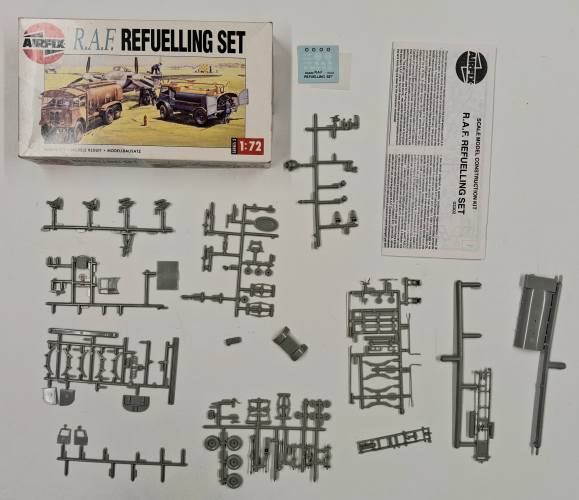 KINGKIT MODEL SCRAPYARD 1/72 AIRFIX 03302 ROYAL AIR FORCE REFUELLING SET  DESPRUED 