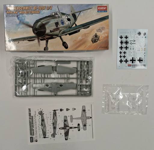 KINGKIT MODEL SCRAPYARD 1/72 ACADEMY 2214 MESSERSCHMITT BF-109E 3/4 