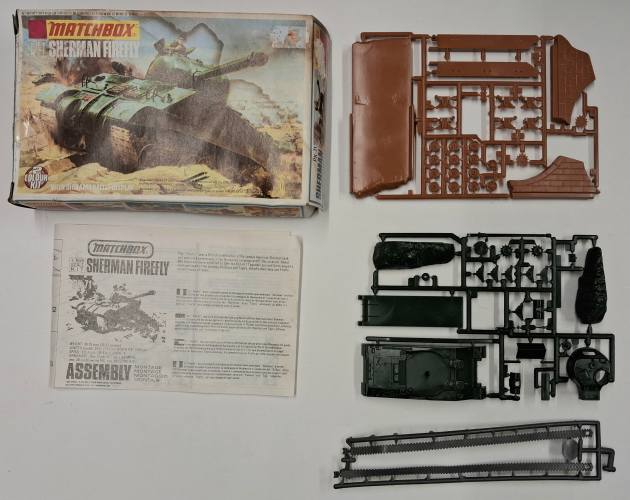 KINGKIT MODEL SCRAPYARD 1/76 MATCHBOX PK-71 SHERMAN FIREFLY  NO DECALS 