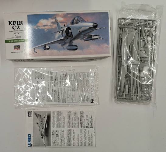 KINGKIT MODEL SCRAPYARD 1/72 HASEGAWA B7 KFIR C2  NO DECALS 
