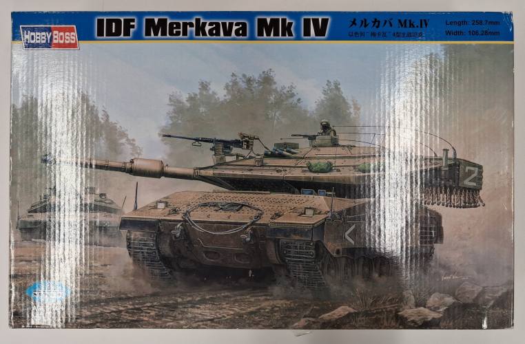 KINGKIT MODEL SCRAPYARD 1/35 HOBBYBOSS 82429 IDK MERKAVA MK IV  STARTED 