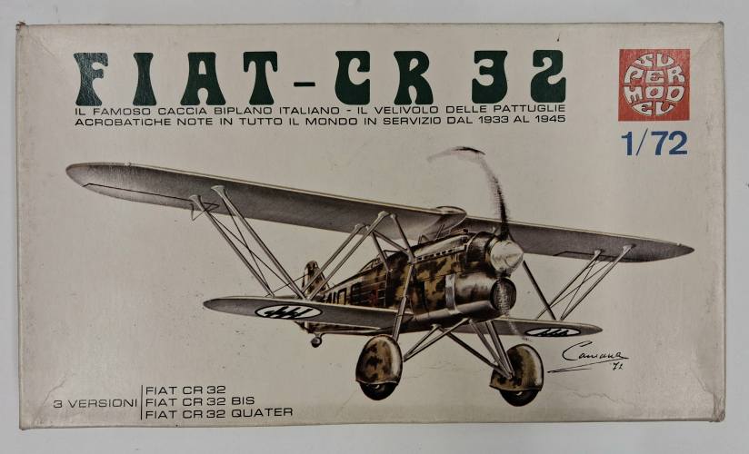 KINGKIT MODEL SCRAPYARD 1/72 SUPERMODEL 10-009 FIAT CR 32  CRACKED DECALS 