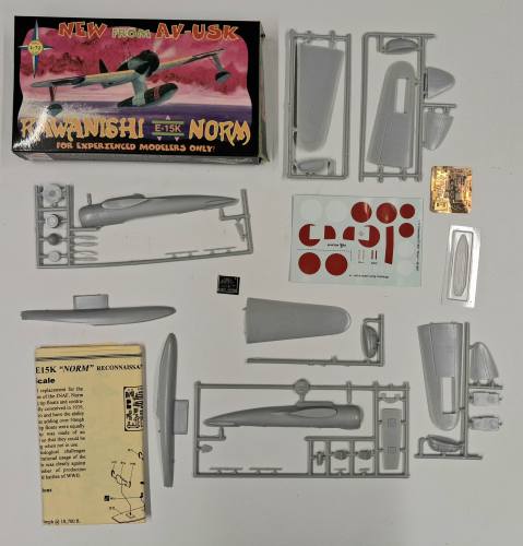 KINGKIT MODEL SCRAPYARD 1/72 AV-USK AV-2023 KAWANISHI E15K NORM  DAMAGED DECALS 