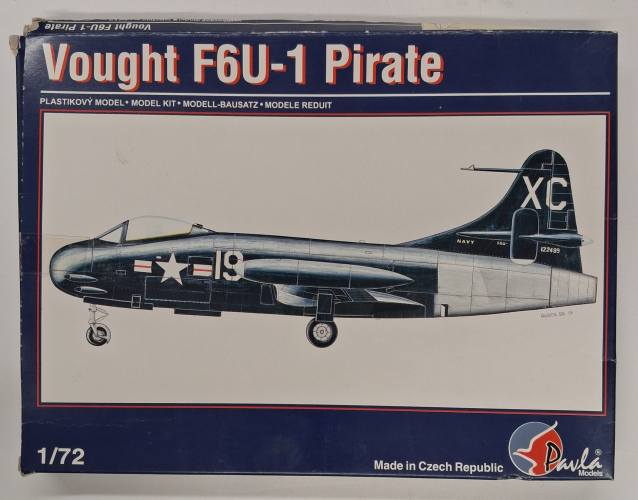 KINGKIT MODEL SCRAPYARD 1/72 PAVLA 72010 VOUGHT F6U-1 PIRATE  NO DECALS 