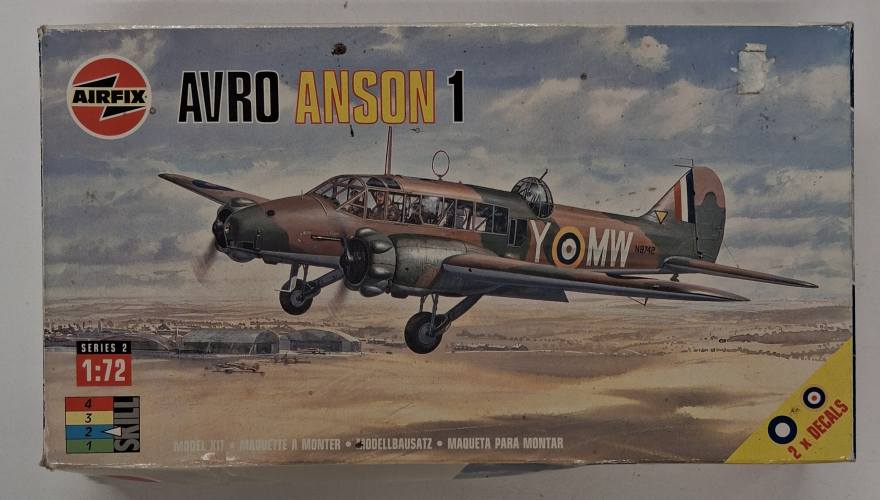 KINGKIT MODEL SCRAPYARD 1/72 AIRFIX 02009 AVRO ANSON 1  STARTED 