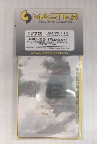 MASTERMODEL 1/72 72113 MIG-25 FOXBAT PITOT TUBE