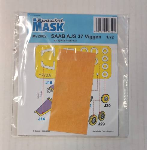 SPECIAL MASK 1/72 72002 SAAB AJS 37 VIGGEN