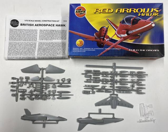 KINGKIT MODEL SCRAPYARD 1/72 AIRFIX 03026 RED ARROWS HAWK  NO DECALS 