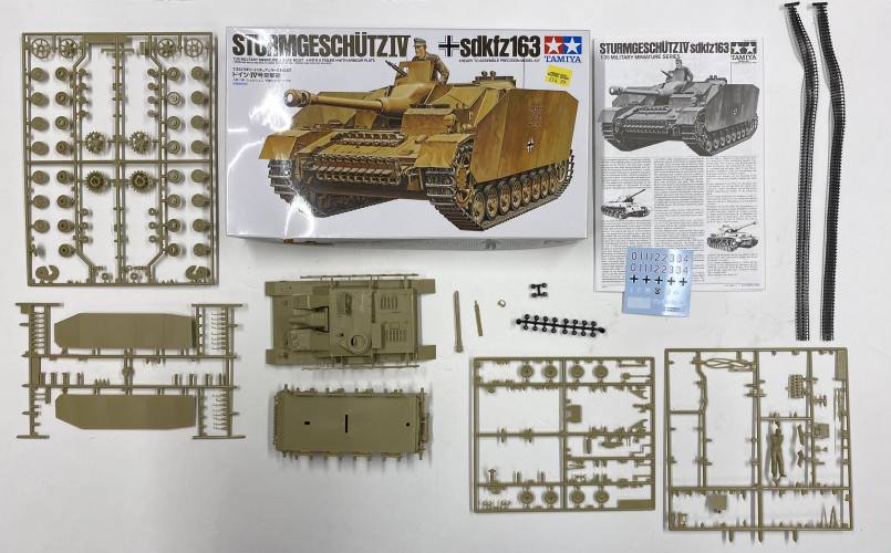 KINGKIT MODEL SCRAPYARD 1/35 TAMIYA 35087 STURMGESCHUTZ IV SDKFZ163  STARTED 