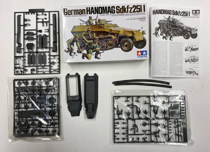 KINGKIT MODEL SCRAPYARD 1/35 TAMIYA 35020 HANOMAG SDKFZ25I/I  STARTED 