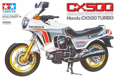 TAMIYA 1/12 14016 HONDA CX500 TURBO