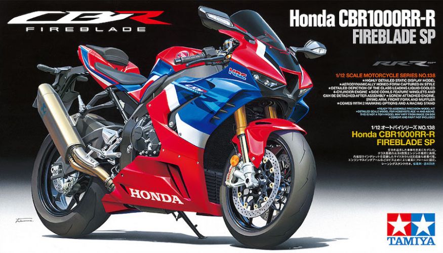 TAMIYA 1/12 14138 HONDA CBR1000RR FIREBLADE SP