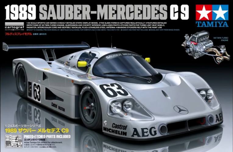 TAMIYA 1/24 24359 1989 SAUBER-MERCEDES C9