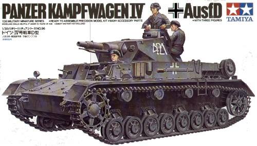 TAMIYA 1/35 35096 PANZERKAMPFWAGEN IV Ausf.D
