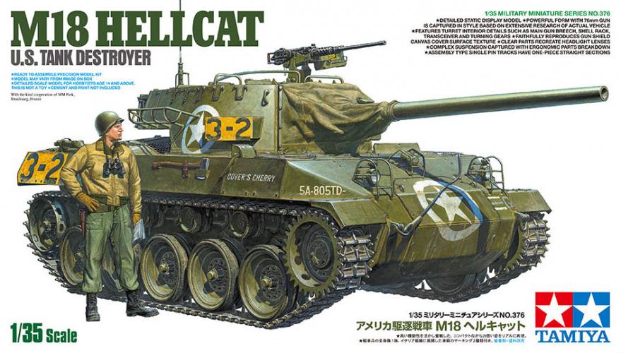 TAMIYA 1/35 35376 M18 HELLCAT