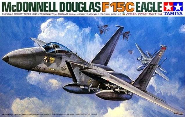 TAMIYA 1/48 61029 McDONNELL DOUGLAS F-15C EAGLE