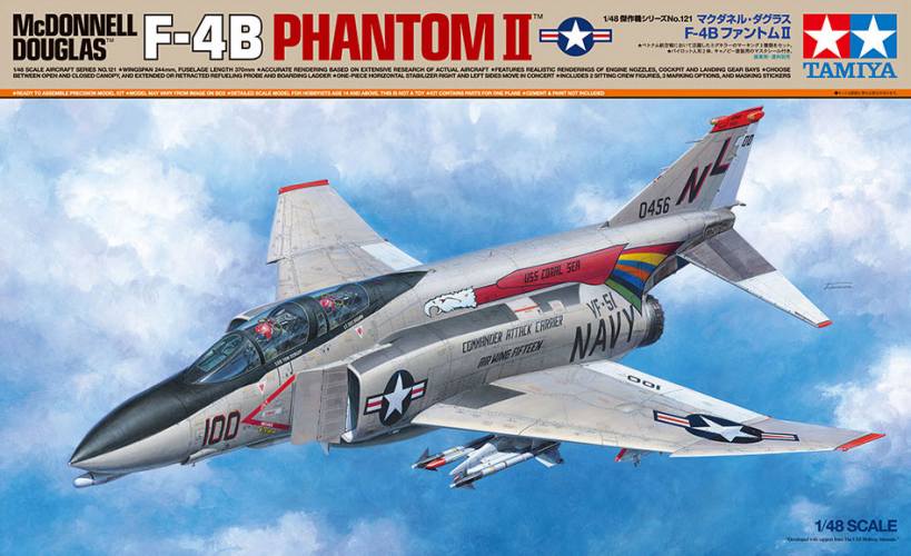 TAMIYA 1/48 61121 MCDONNELL DOUGLAS F-4B PHANTOM II