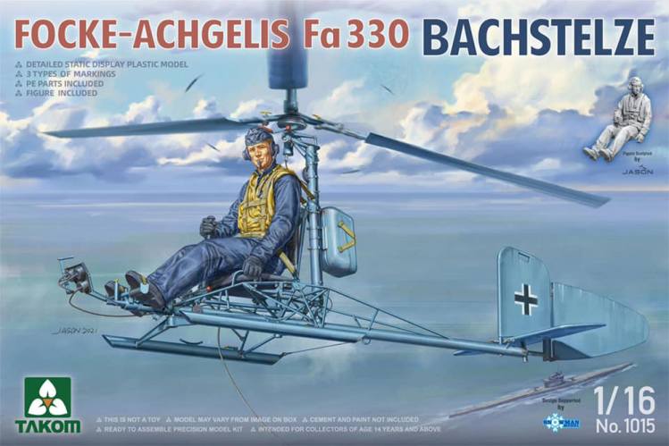 TAKOM 1/16 1015 FOCKE-ACHGELIS FA330 BACHSTELZE