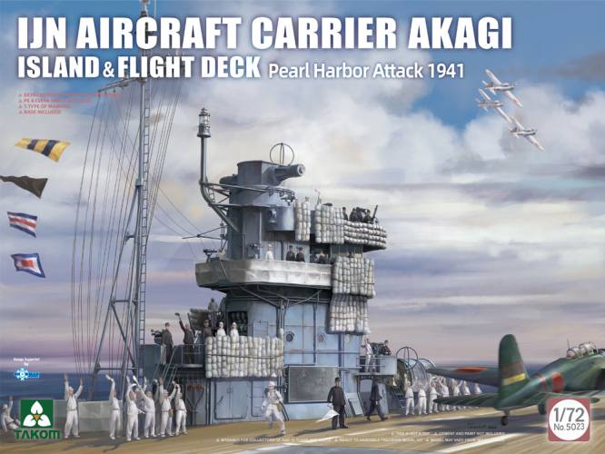 TAKOM 1/72 5023 IJN AIRCRAFT CARRIER AKAGI 